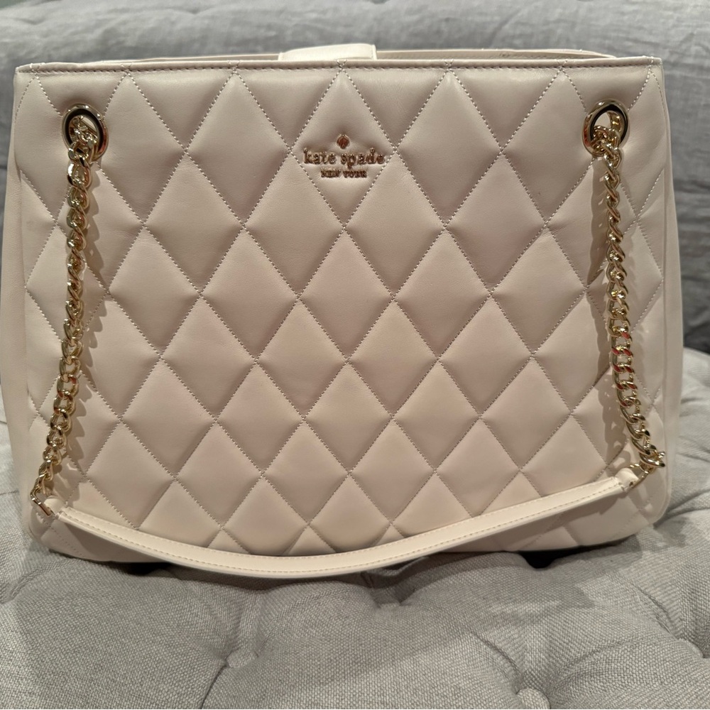 Kate Spade Carey Smooth Quilted Leather Purse